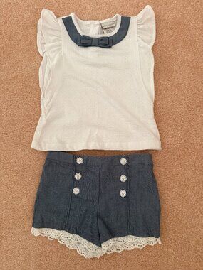 18 Month Savannah 2-pc Shorts Outfit